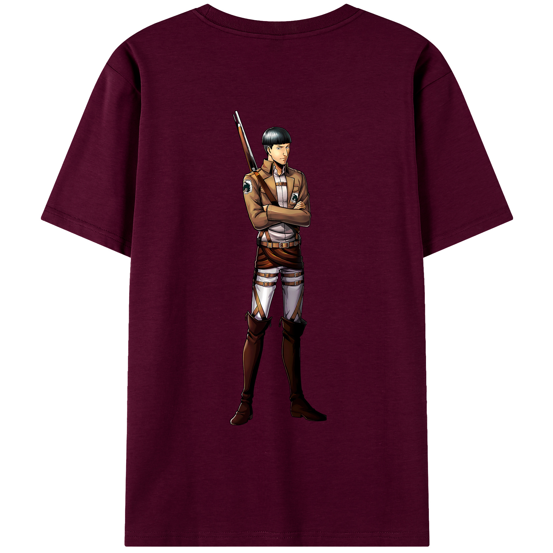 （画像用） 進撃の巨人 Attack on Titan レディース半袖Tシャツ(バックプリント)